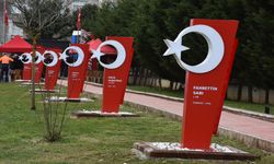Trabzon'da 9 şehidin adının verildiği anıt park törenle açıldı