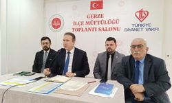 Gerze İlçe Müftülüğünde aylık değerlendirme toplantısı yapıldı