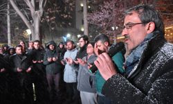 Gümüşhane'de vatandaşlar Gazze'ye destek için yürüdü