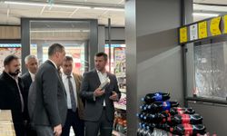 Karabük Belediye Başkanı Çetinkaya market denetimlerine katıldı