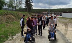 Kastamonu'da üniversite öğrencileri kampüste engelli bireylerle bir araya geldi