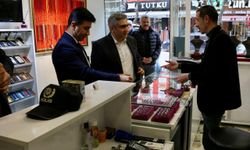 Kaymakam Karaaslan’dan okul ve esnaf ziyareti