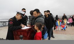 Samsun'da TCSG-87 gemisi ile TCG Fatih Fırkateyni ziyarete açıldı