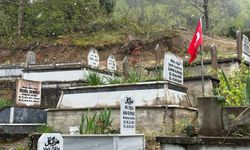 Şehit Zafer Kurnaz, Alaçam'da kabri başında anıldı