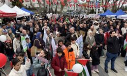 Sinop'ta "Gazze ölüyor, ayağa kalk" programı düzenlendi