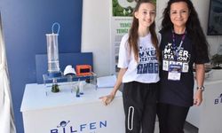 Teknofest'te Bilfen Liseleri Öğrencileri Çevreci Projelerini Sergiledi