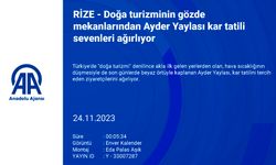 Doğa Turizminin Gözde Mekanlarından Ayder Yaylası Kar Tatili Sevenleri Ağırlıyor