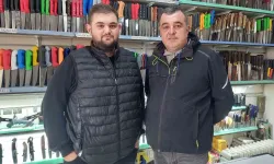144 Yıldır Bıçakçılık Yapan Ailede Meslek Babadan Oğula Geçiyor