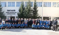 ATO Lideri Baran ve Bakan Yardımcısı Şamlıoğlu’ndan Meslek Lisesi Ziyareti