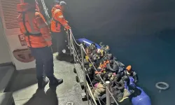 Ayvacık Açıklarında 67 Kaçak Göçmen Yakalandı