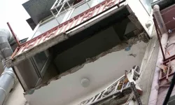 Bursa’daki Balkon Faciası Kamerada