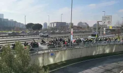 Kuryelerden Meslektaşı Yunus Emre Göçer İçin "Adalet" Sürüşü