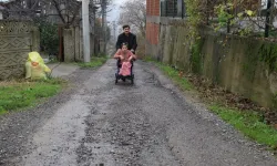 Off-Road Pisti Değil İlçenin Sokak Yolu