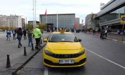 Taksim’de Ticari Taksi Kontrolünde Sürücülere Ceza Yağdı