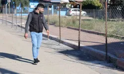 ’Tapulu Arazim’ Deyip Kaldırımı Telle Çevirdi