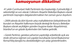 Ataşehir Belediye Lideri Battal İlgezdi: “Battal İlgezdi Aday Gösterilmediği İçin İstifa Etmedi, CHP’nin Kurumsal Kimlik ve Hiyerarşisini Korumak İsmine İstifa Etti”