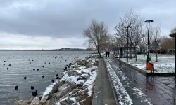 Başkentte Parklar Beyaza Büründü