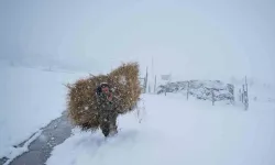 Besicilerin Dondurucu Soğukta Güçlü Kış Mesaisi Sürüyor