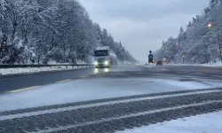 Bolu Dağı Geçişinde Ulaşım Rahat Sağlanıyor