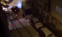 Eyüpsultan’da Karda Kayan Araçların Kaza Anı Kamerada