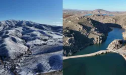 İki Fotoğraf da Tıpkı Gün Çekildi: Bir Tarafta Kuraklık, Başka Tarafta Kar