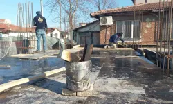 İnşaat Personellerinin Dondurucu Soğukla Güçlü Gayreti