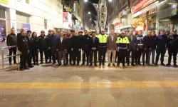 İskenderun’da Polisler Yeni Yıla İş Başında Girdi