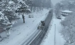 Kazdağları’nda Kar Yağışı Hayatı Olumsuz Etkiliyor