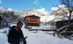 Sakin Kent Şavşat’tan Kartpostallık Kar Görüntüleri