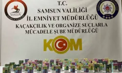 Samsun’da Kaçakçılık Operasyonu