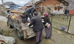 Heyelanda Meskenlerini Terk Eden Vatandaşlara Yardım Eli Uzandı