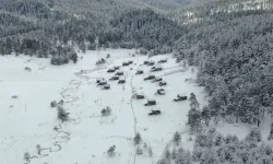 Kastamonu’nun Yaylalarında Kartpostallık Kış Manzaraları