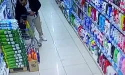 Maltepe’de Deodorant Hırsızlığı Kamerada