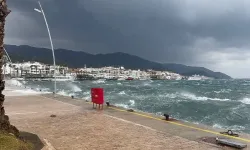 Marmaris’te Şiddetli Lodos