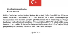 Merkez Bankası Başkanlığına Fatih Karahan Atandı