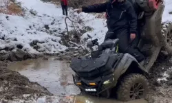 Tokat’ta Atv Tutkunu Komik Anlarıyla Yüzleri Güldürdü