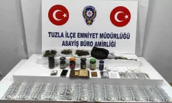 Tuzla’da Yakalanan Zehir Tacirinin Konutundan Farklı Ülkelere İlişkin Nakit Para Çıktı