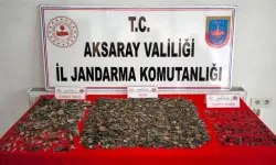 Aksaray’da Roma ve Bizans Periyotlarına İlişkin 14 Bin 709 Sikke ve Eser Ele Geçirildi