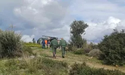 İzmir’de Yan Yatan Helikopterdeki 1 Kişi Yaralandı