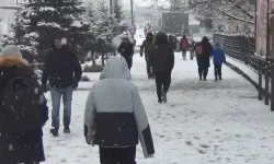 Kars’ta Kar Yağışı Tesirli Oluyor