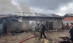 Köyde Yangın Faciası