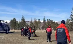 Niğde’de Kar Kütlesi Altında Kalan Dağcının Cesedi Helikopterle Alındı