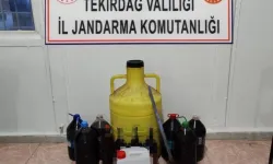 Tekirdağ’da 120 Litre Kaçak Alkol Ele Geçirildi