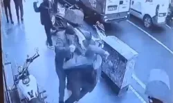 Tekirdağ’da Dehşet Dolu Anlar, Sokak Ortasında Husumetlisinin Başına Taşla Vurdu