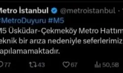 Üsküdar - Çekmeköy Metro Çizgisinde Arıza Nedeniyle Seferlerler Aksadı