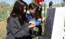Yozgat’ta Öğrencilerden Şehitlere Büyük Vefa