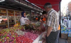 Aksaray’da Bayram Şekerinin Tatlı Telaşı Tezgahlarda