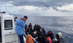 Ayvacık Açıklarında 29 Kaçak Göçmen Kurtarıldı