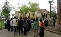 Trabzon’daki Ayasofya Camii’ne Ağır İlgi