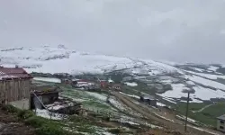 Doğu Karadeniz Yaylalarında Kış Geri Döndü